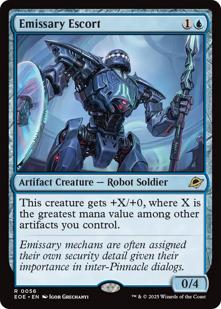 Emissary Escort [Edge of Eternities] | Card Merchant Takapuna