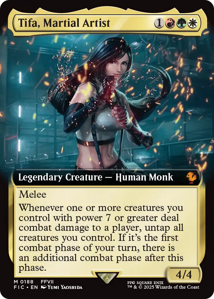 Tifa, Martial Artist (Extended Art) [FINAL FANTASY Commander] | Card Merchant Takapuna