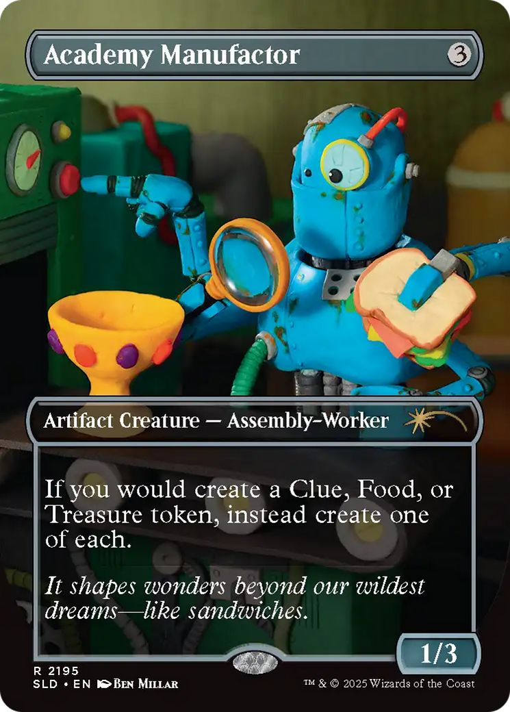 Academy Manufactor (Rainbow Foil) [Secret Lair Drop Series] | Card Merchant Takapuna