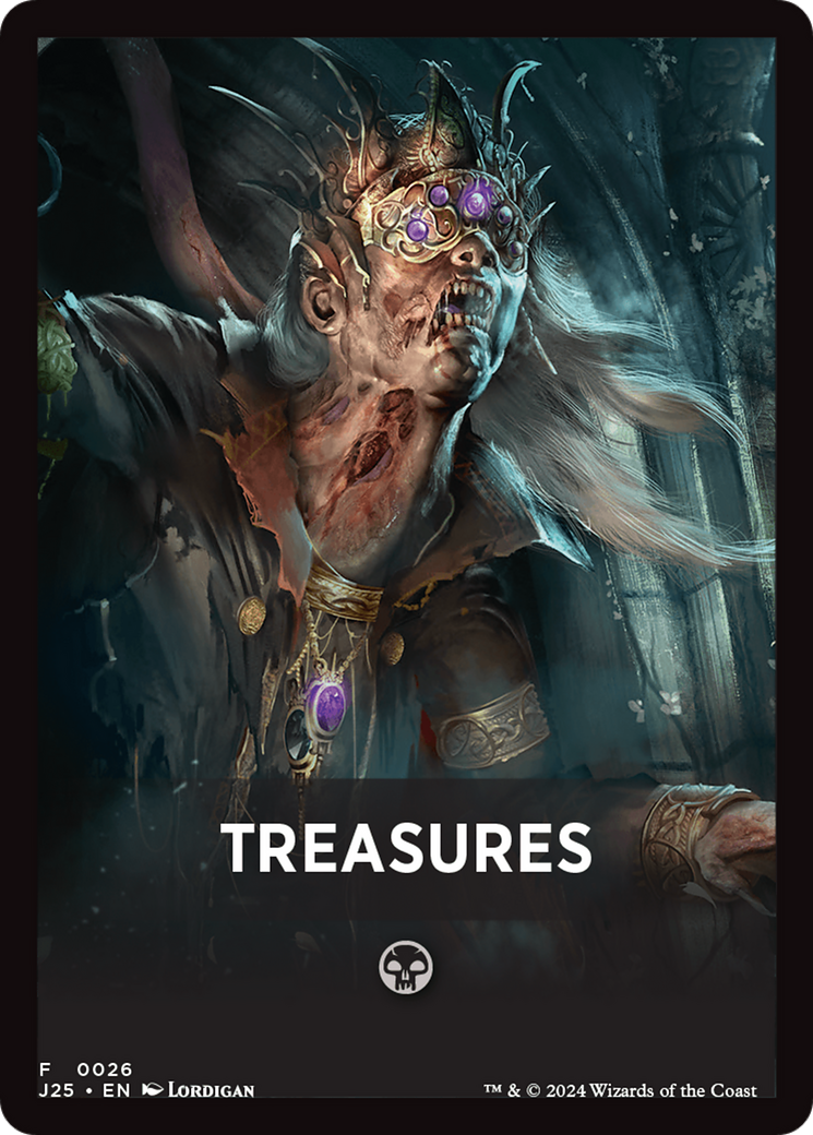 Treasures Theme Card [Foundations Jumpstart Front Cards] | Card Merchant Takapuna