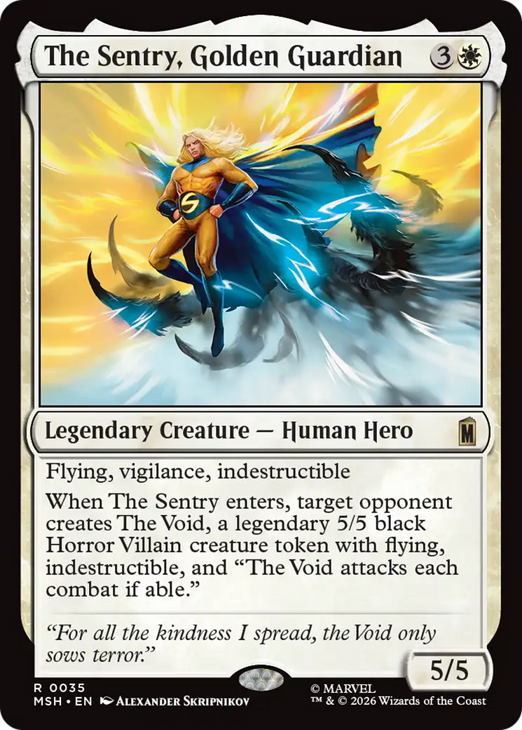 The Sentry, Golden Guardian [Marvel Super Heroes] | Card Merchant Takapuna