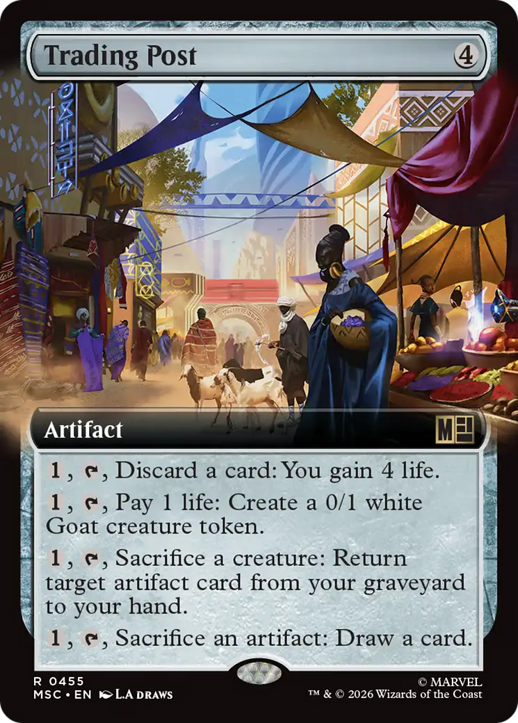 Trading Post (Extended Art) [Marvel Super Heroes Commander] | Card Merchant Takapuna