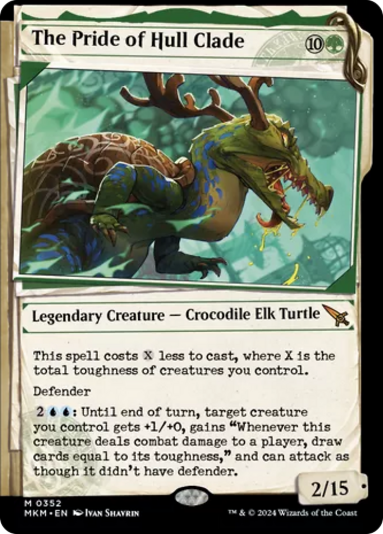 The Pride of Hull Clade (Showcase) [Murders at Karlov Manor] | Card Merchant Takapuna