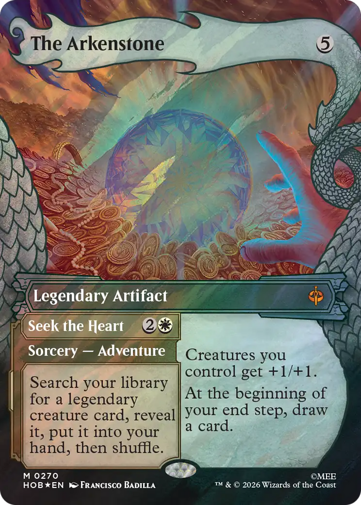 The Arkenstone (Showcase) (Surge Foil) [The Hobbit] | Card Merchant Takapuna