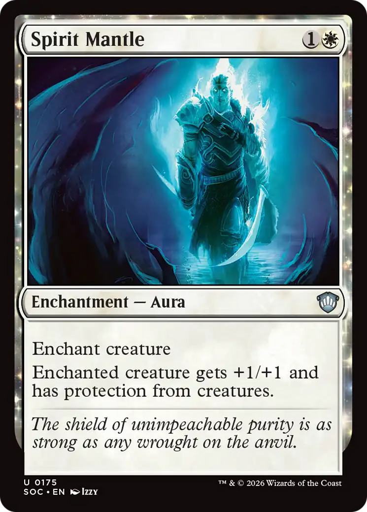 Spirit Mantle [Secrets of Strixhaven Commander] | Card Merchant Takapuna