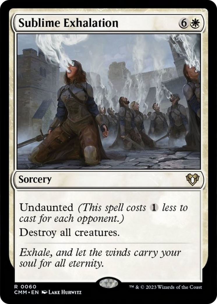 Sublime Exhalation [Commander Masters] | Card Merchant Takapuna