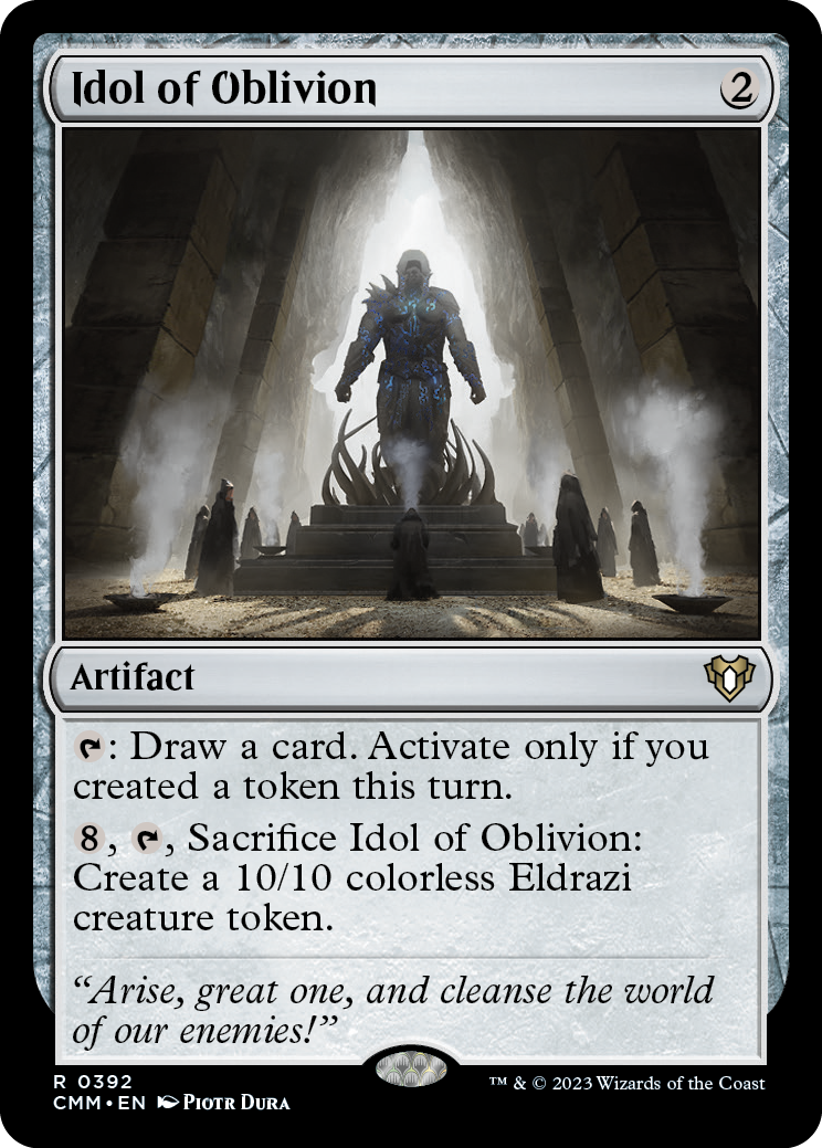 Idol of Oblivion [Commander Masters] | Card Merchant Takapuna