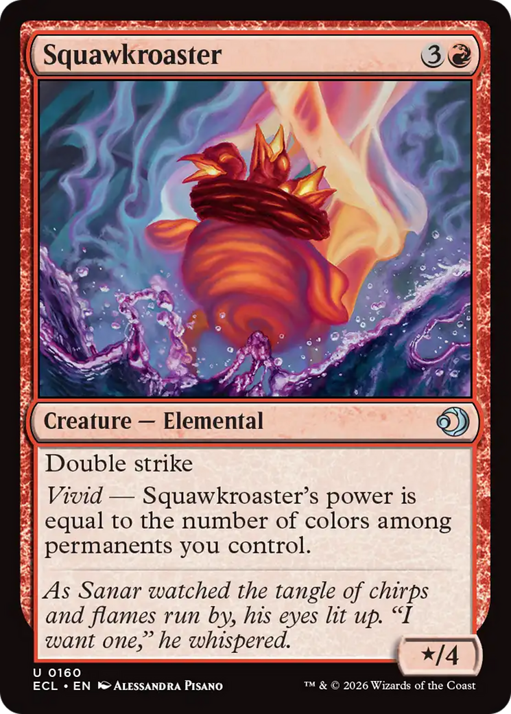 Squawkroaster [Lorwyn Eclipsed] | Card Merchant Takapuna