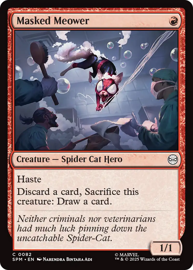 Masked Meower [Marvel's Spider-Man] | Card Merchant Takapuna