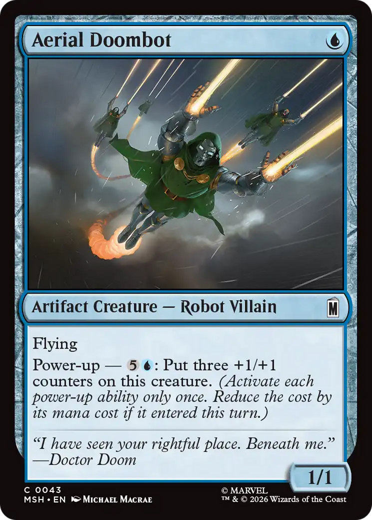 Aerial Doombot [Marvel Super Heroes] | Card Merchant Takapuna