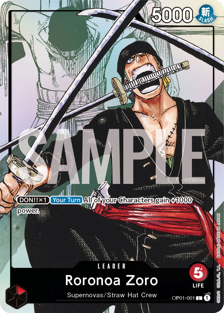 Roronoa Zoro (Alternate Art) [One Piece Promotion Cards] | Card Merchant Takapuna