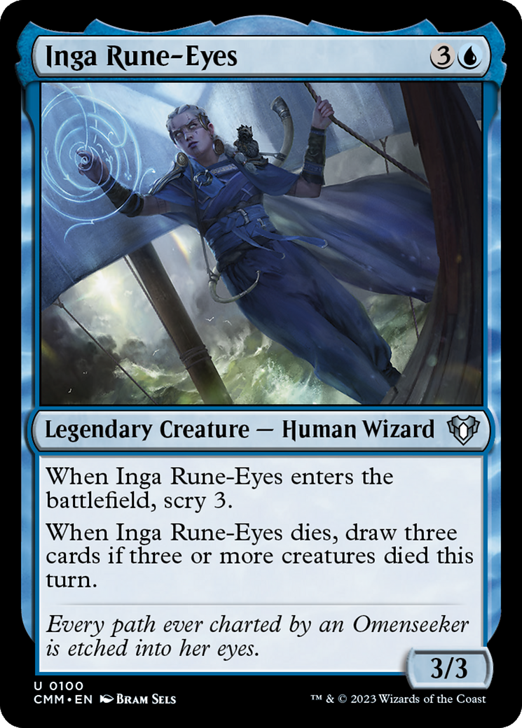 Inga Rune-Eyes [Commander Masters] | Card Merchant Takapuna