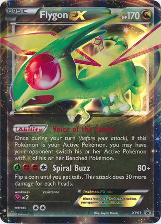 Flygon EX (XY61) (Jumbo Card) [XY: Black Star Promos] | Card Merchant Takapuna