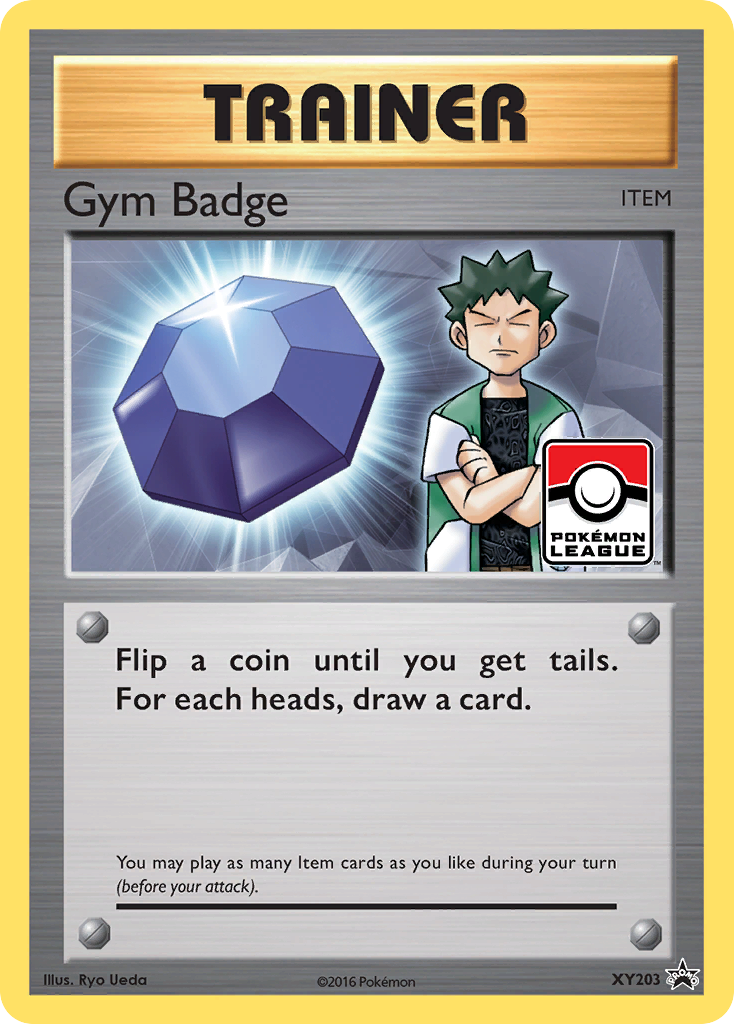 Gym Badge (XY203) [XY: Black Star Promos] | Card Merchant Takapuna