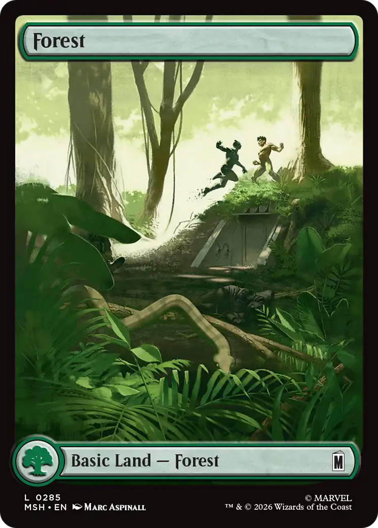 Forest (0285) [Marvel Super Heroes] | Card Merchant Takapuna