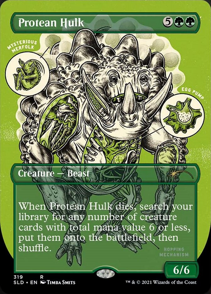 Protean Hulk (Borderless) [Secret Lair Drop Series] | Card Merchant Takapuna