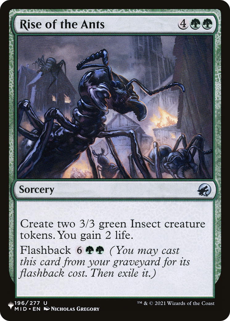 Rise of the Ants [The List] | Card Merchant Takapuna