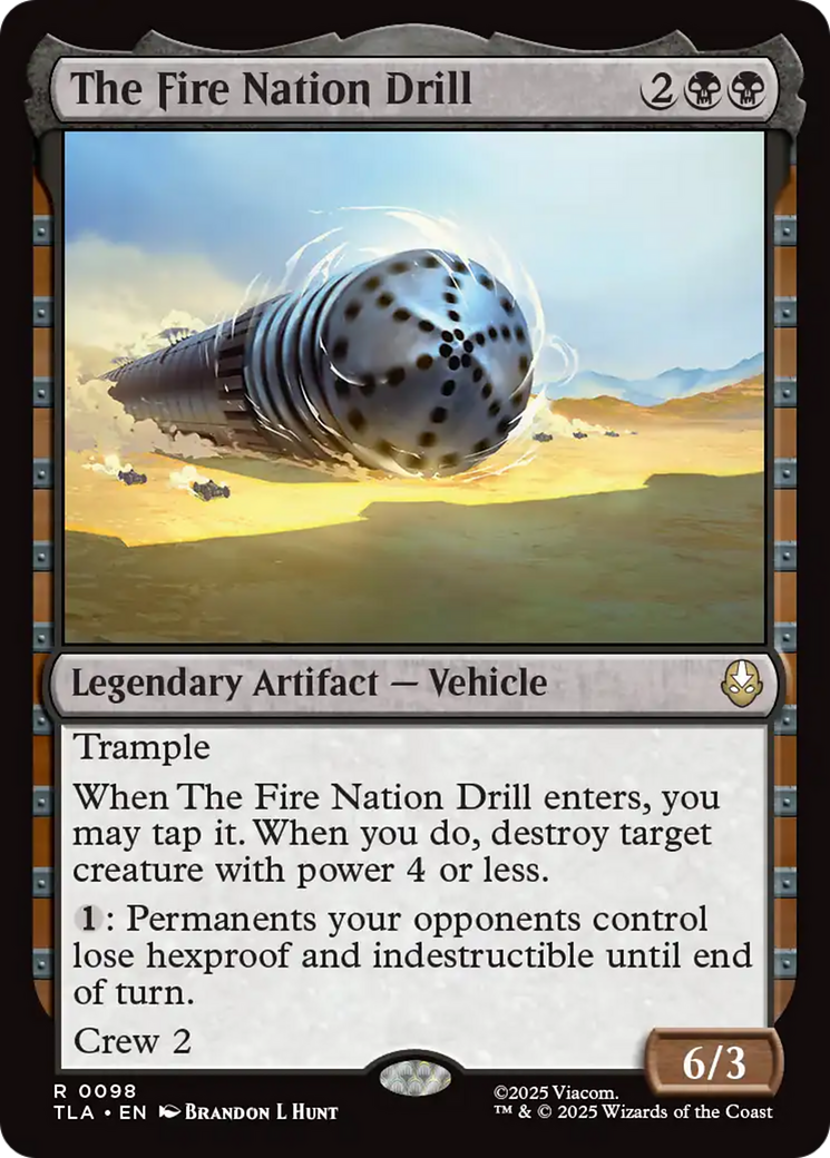 The Fire Nation Drill [Avatar: The Last Airbender] | Card Merchant Takapuna