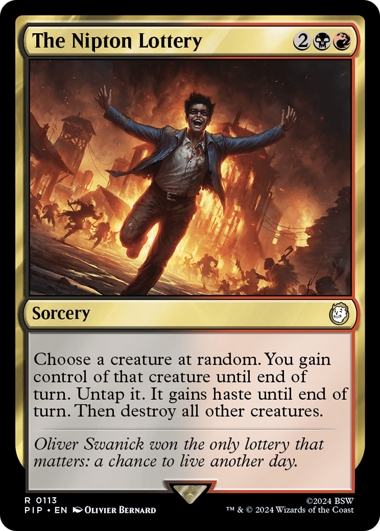 The Nipton Lottery [Fallout] | Card Merchant Takapuna