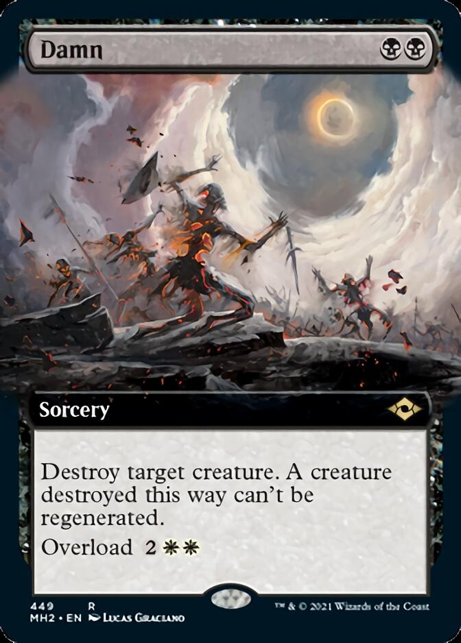 Damn (Extended Art) [Modern Horizons 2] | Card Merchant Takapuna