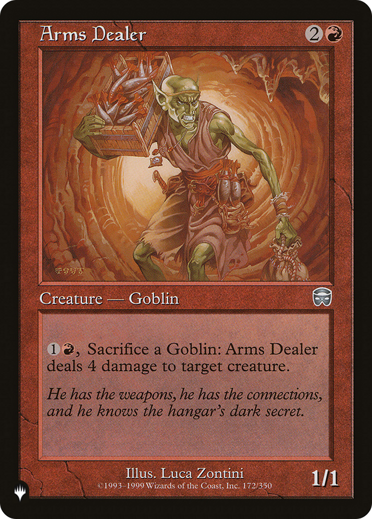 Arms Dealer [The List] | Card Merchant Takapuna
