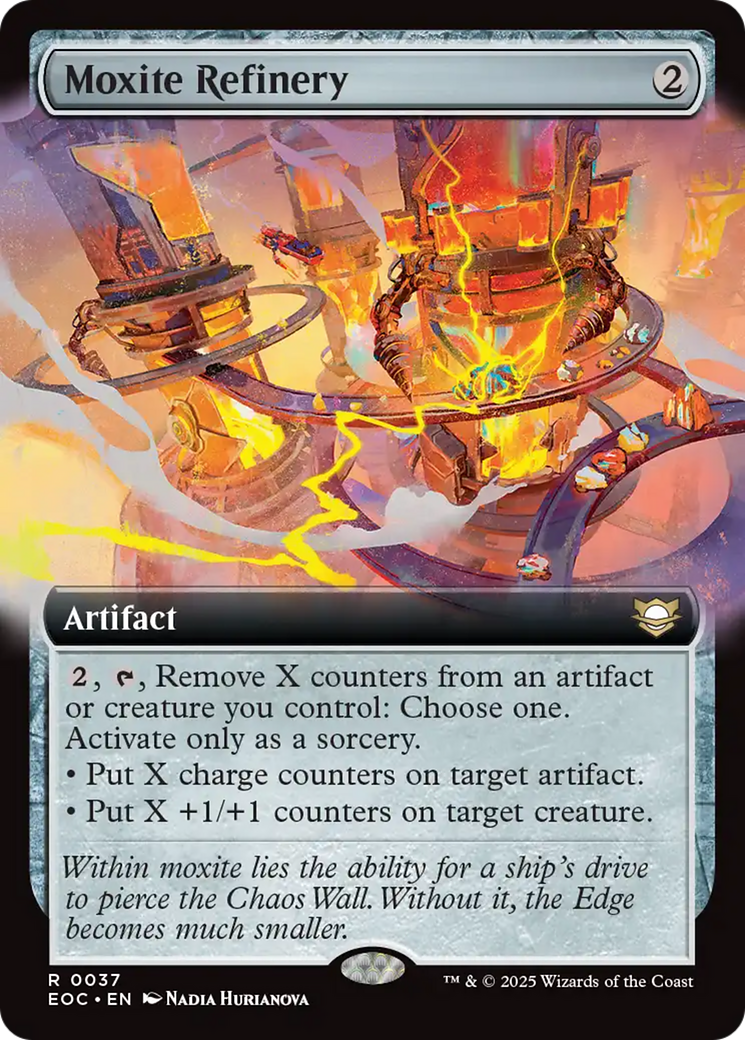 Moxite Refinery (Extended Art) [Edge of Eternities Commander] | Card Merchant Takapuna