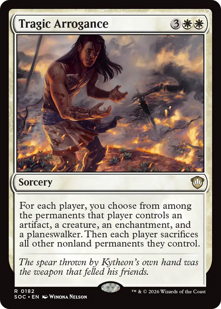 Tragic Arrogance [Secrets of Strixhaven Commander] | Card Merchant Takapuna