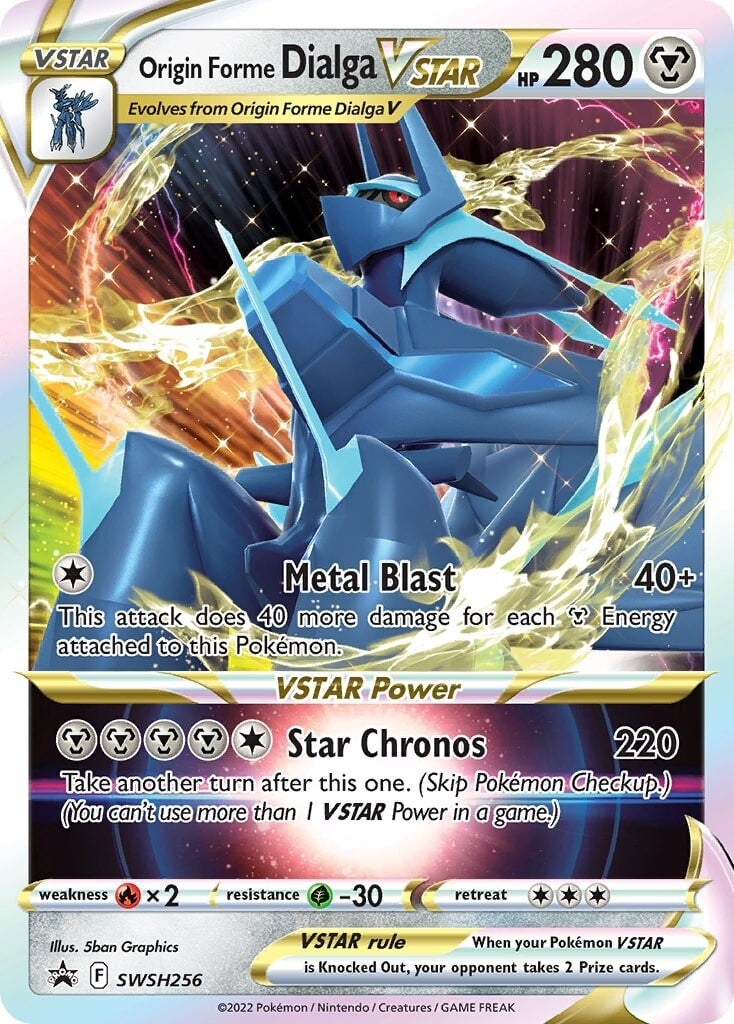 Origin Forme Dialga VSTAR (SWSH256) [Sword & Shield: Black Star Promos] | Card Merchant Takapuna