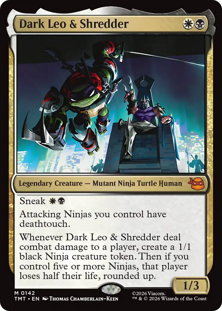 Dark Leo & Shredder [Teenage Mutant Ninja Turtles] | Card Merchant Takapuna