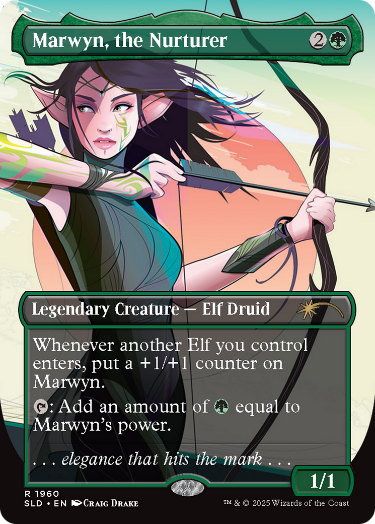 Marwyn, the Nurturer [Secret Lair Drop Series] | Card Merchant Takapuna
