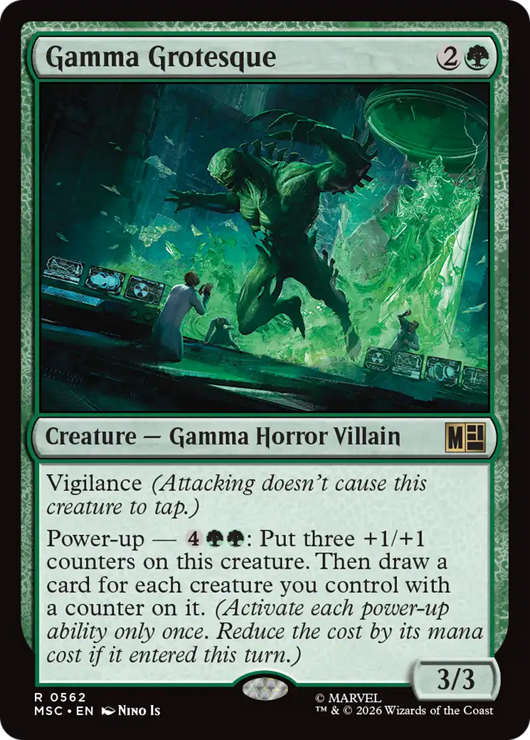 Gamma Grotesque [Marvel Super Heroes Commander] | Card Merchant Takapuna