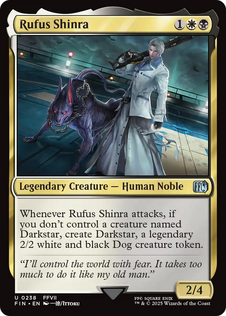 Rufus Shinra [FINAL FANTASY] | Card Merchant Takapuna