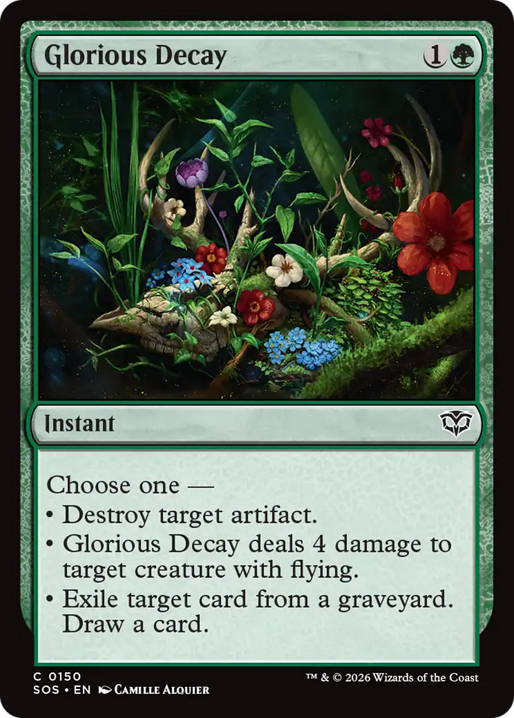 Glorious Decay [Secrets of Strixhaven] | Card Merchant Takapuna