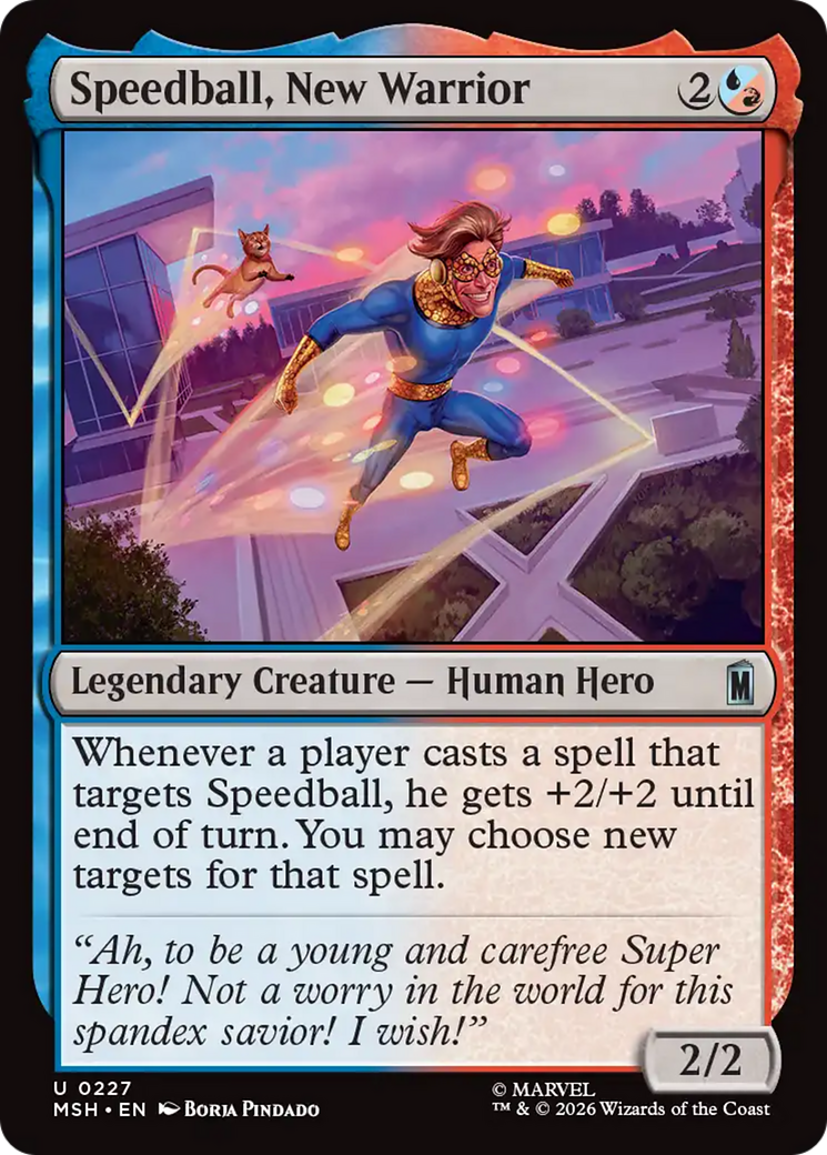 Speedball, New Warrior [Marvel Super Heroes] | Card Merchant Takapuna