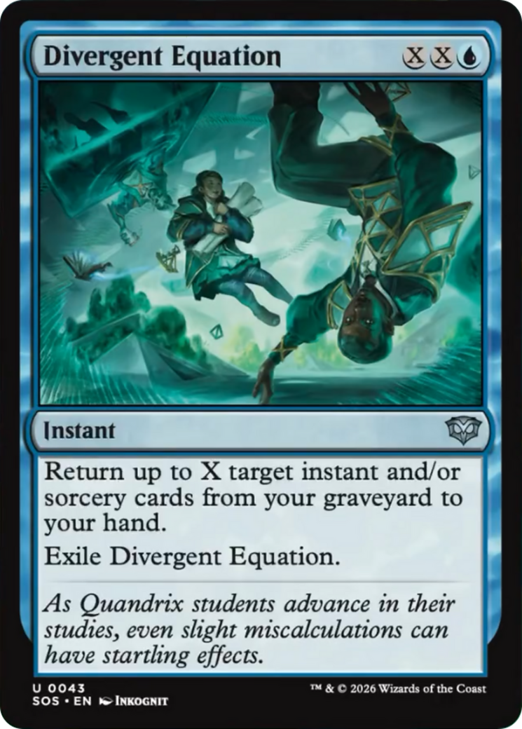 Divergent Equation [Secrets of Strixhaven] | Card Merchant Takapuna