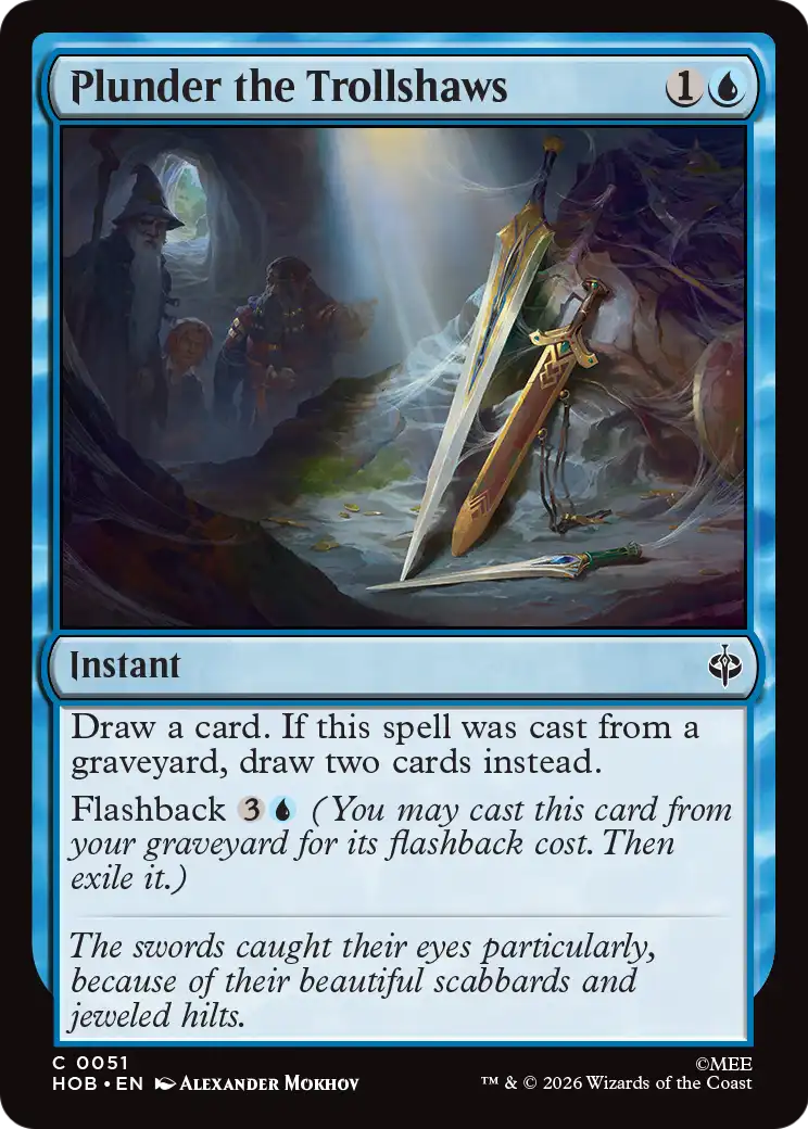 Plunder the Trollshaws [The Hobbit] | Card Merchant Takapuna