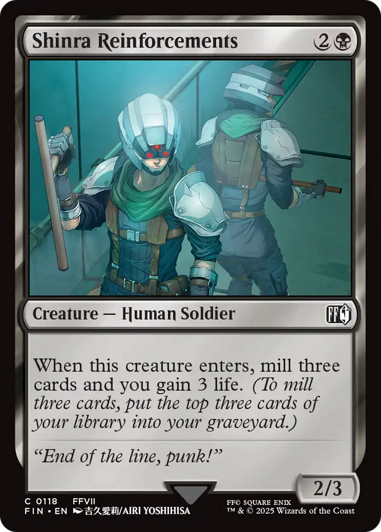 Shinra Reinforcements [FINAL FANTASY] | Card Merchant Takapuna