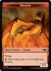 Dragon Egg // Dragon (0013) Double-Sided Token [Tarkir: Dragonstorm Commander Tokens] | Card Merchant Takapuna