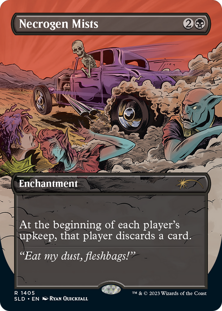 Necrogen Mists [Secret Lair Drop Series] | Card Merchant Takapuna