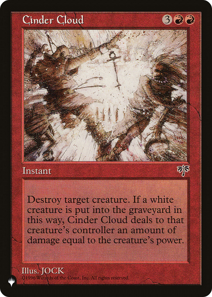 Cinder Cloud [The List] | Card Merchant Takapuna