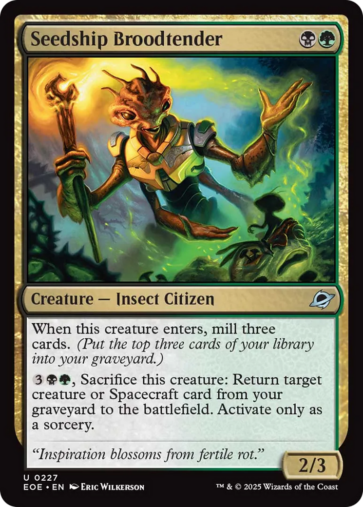 Seedship Broodtender [Edge of Eternities] | Card Merchant Takapuna