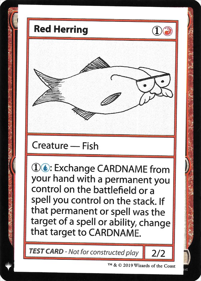 Red Herring [Mystery Booster Playtest Cards] | Card Merchant Takapuna