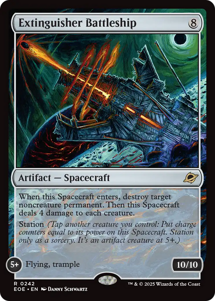 Extinguisher Battleship [Edge of Eternities] | Card Merchant Takapuna