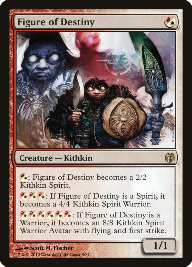 Figure of Destiny [Duel Decks: Heroes vs. Monsters] | Card Merchant Takapuna