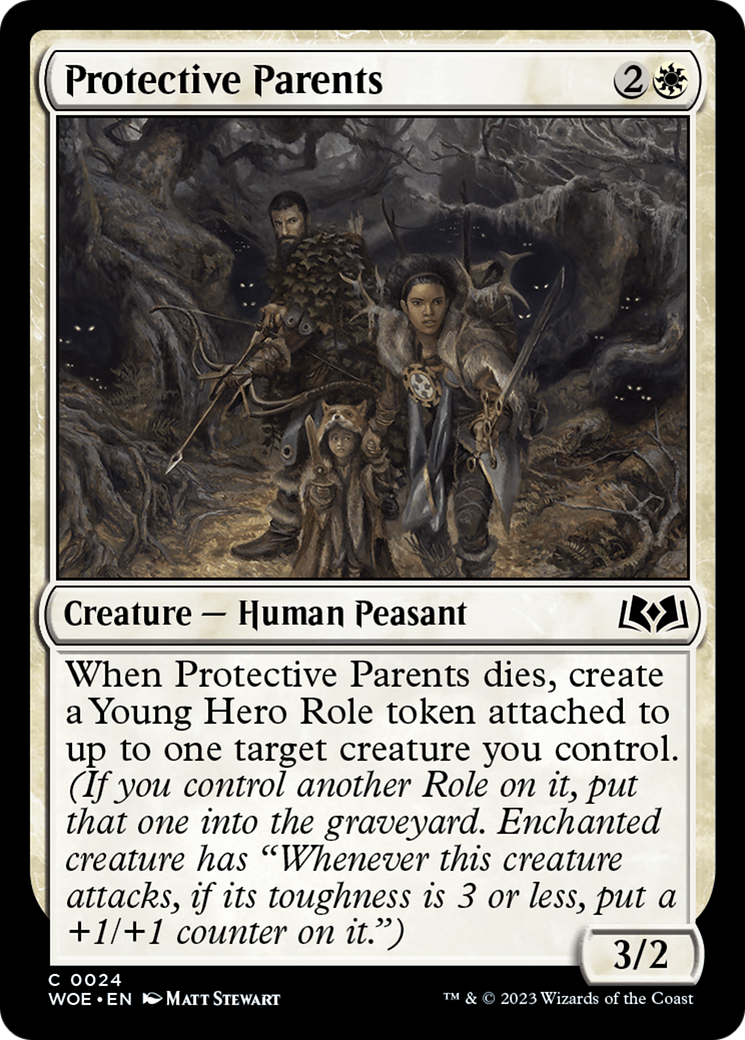 Protective Parents [Wilds of Eldraine] | Card Merchant Takapuna