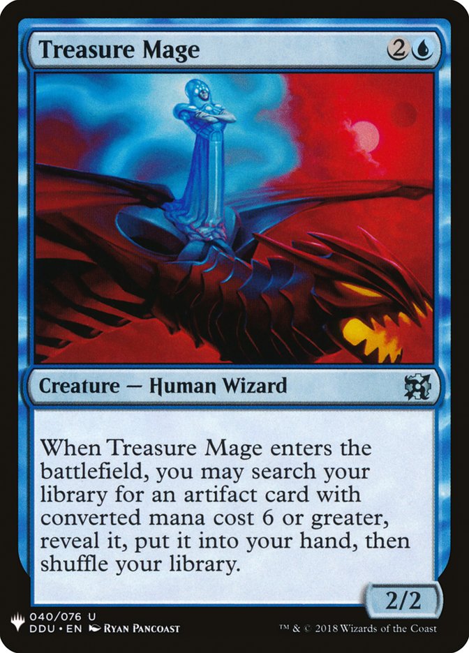 Treasure Mage [Mystery Booster] | Card Merchant Takapuna