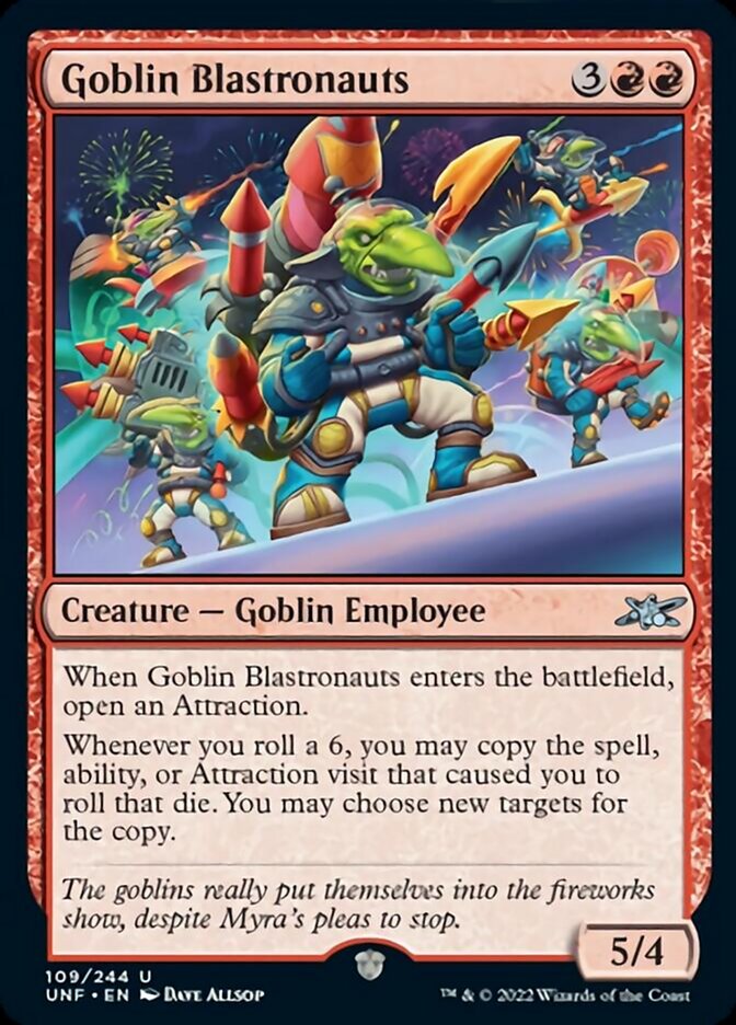 Goblin Blastronauts [Unfinity] | Card Merchant Takapuna