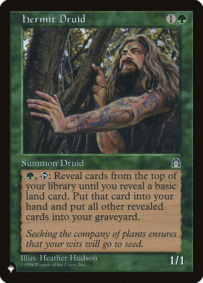 Hermit Druid [The List] | Card Merchant Takapuna
