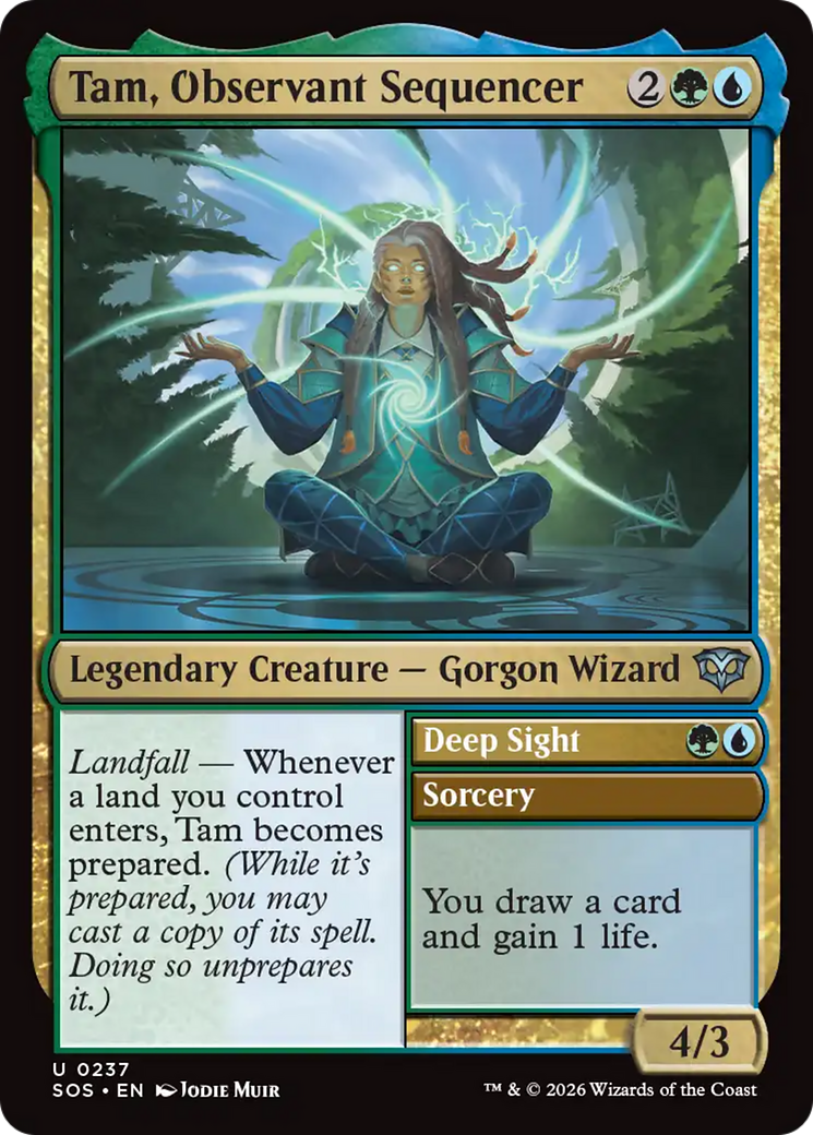Tam, Observant Sequencer [Secrets of Strixhaven] | Card Merchant Takapuna