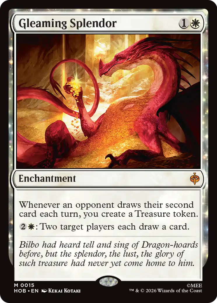 Gleaming Splendor [The Hobbit] | Card Merchant Takapuna
